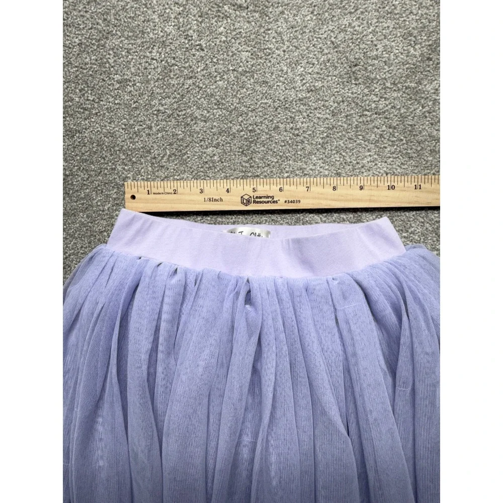 Matilda Jane‎ Clothing Girls Lavender Tulle Tutu Skirt Size 8